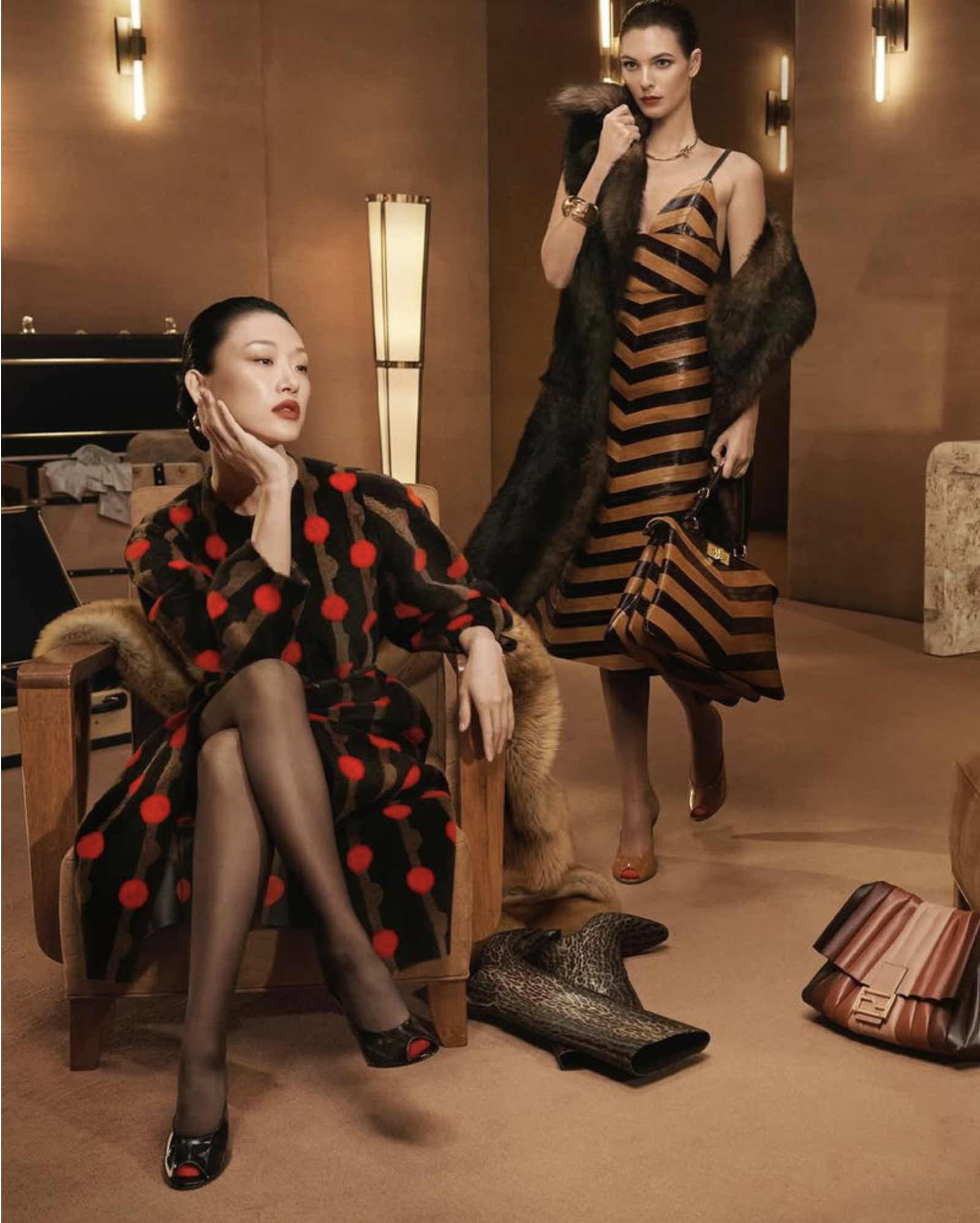Fendi Takes A Modern View of Roman Style in Fall 2025 Campaign